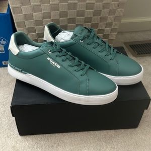 Men’s Green Coach Sneakers